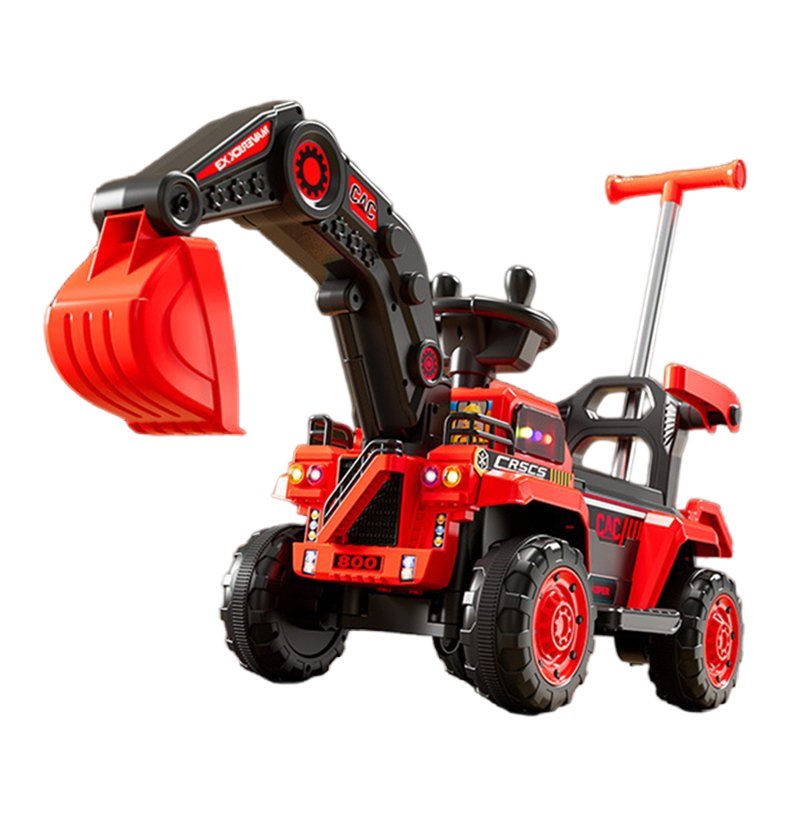 Children's Remote Control Electric Excavator - Ride-on Fun for Little Builders