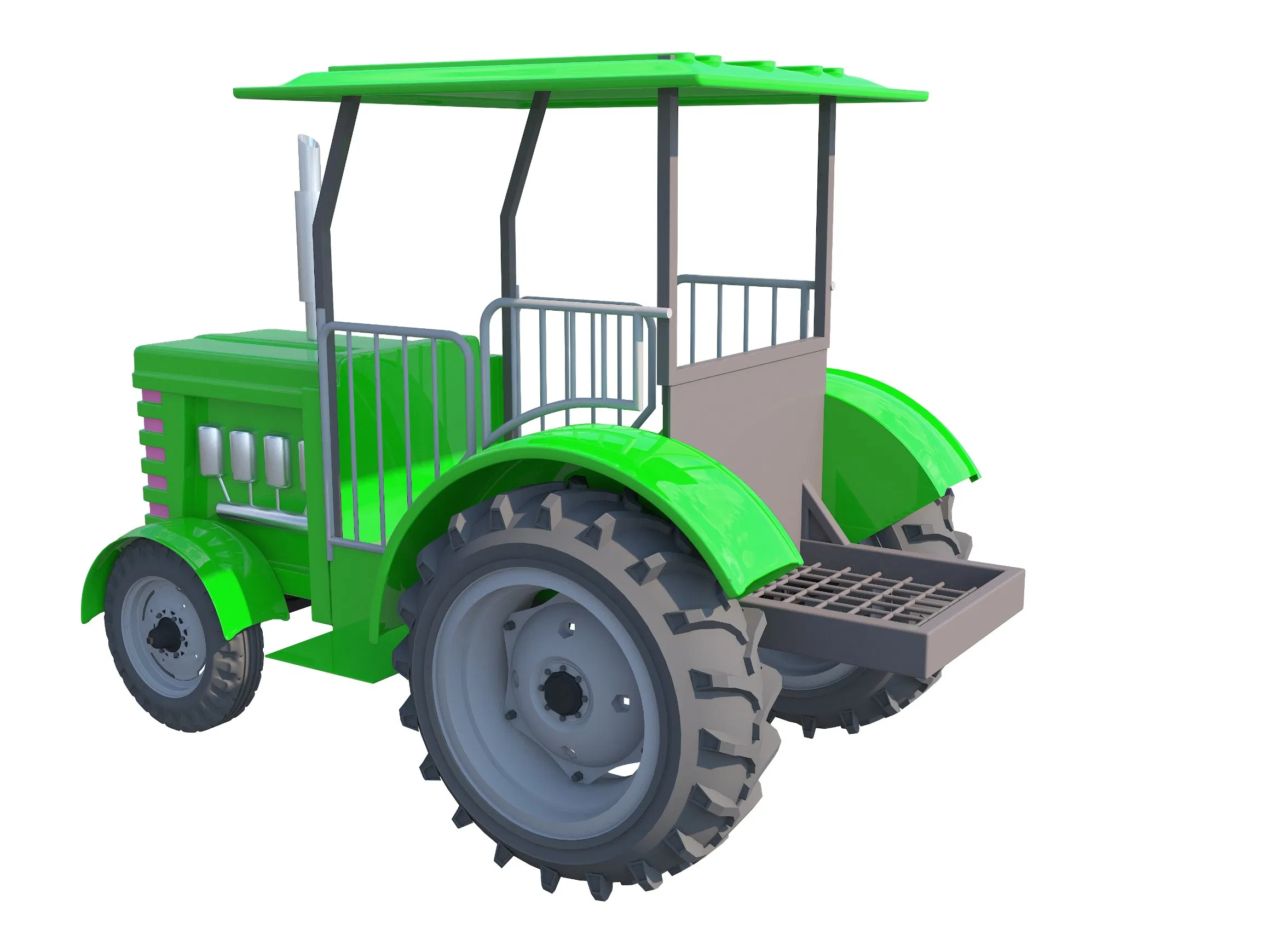 4-Seater Tractor Rides Amusement Rides Tourist Car Rides