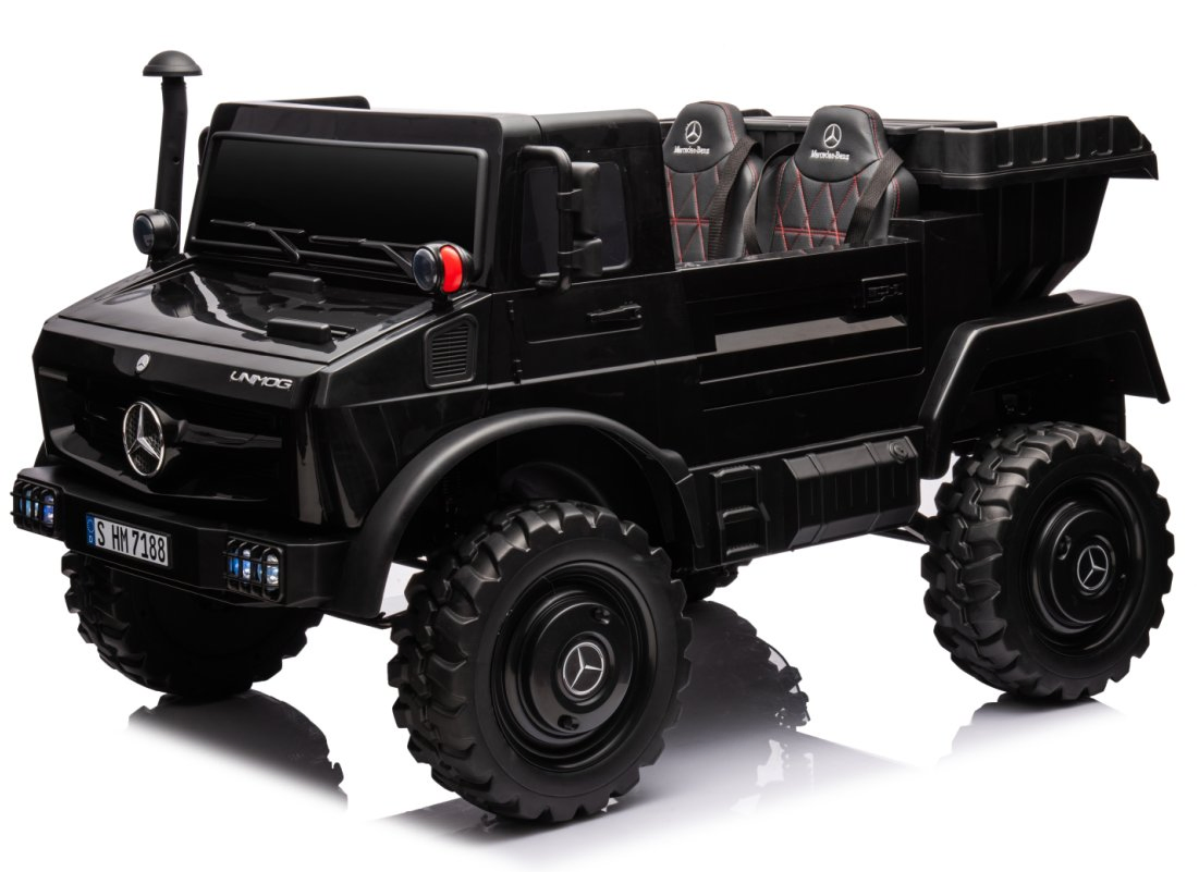 Fashion Kids Cars New Style Kids Electric Car Ride on Car Four-Wheels Construction Car with Light and Music for Children with Double Seat