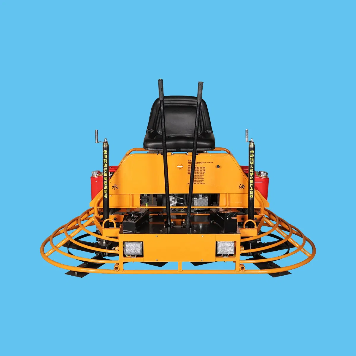 Simple Operation Construction Power Trowel 34*15mm Blade Road Ride-on Power Trowel