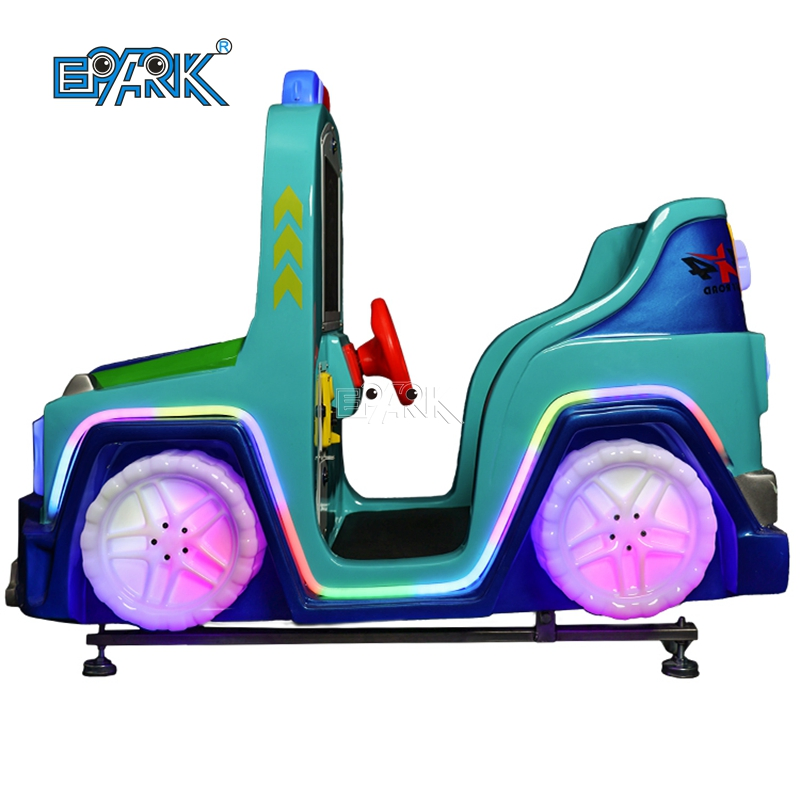 China Manufacturer Cheap Price FRP Material Kiddie Ride Bear Swing Car B with Fake Screen