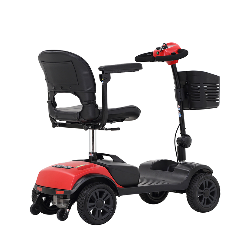 Folding Power 24V/200W Motor Lead-Acid 24V12ah Battery Disabled Handicap Adult Electric Mobility Scooter for Kids Disabled with Seat