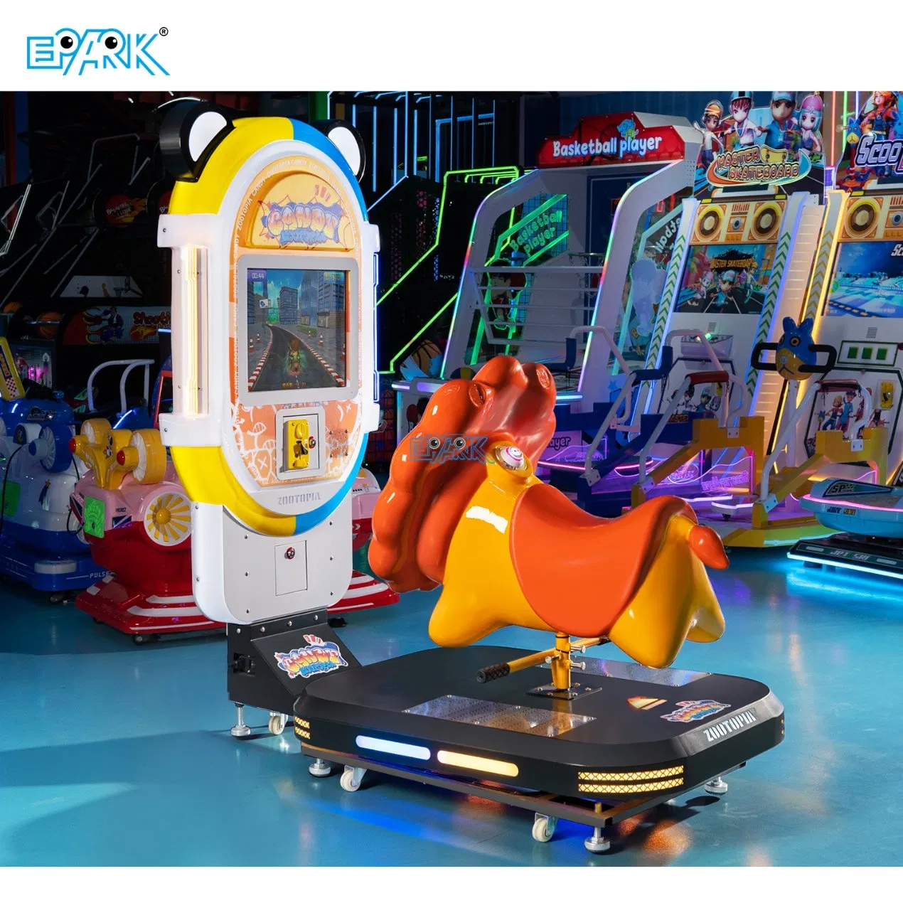 Amusement Kiddie Rides Coin Mechanism Game Machine Kids Ride on Electric Cars