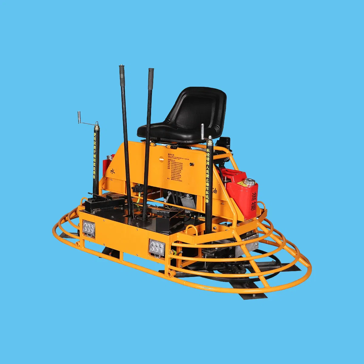 Simple Operation Construction Power Trowel 34*15mm Blade Road Ride-on Power Trowel