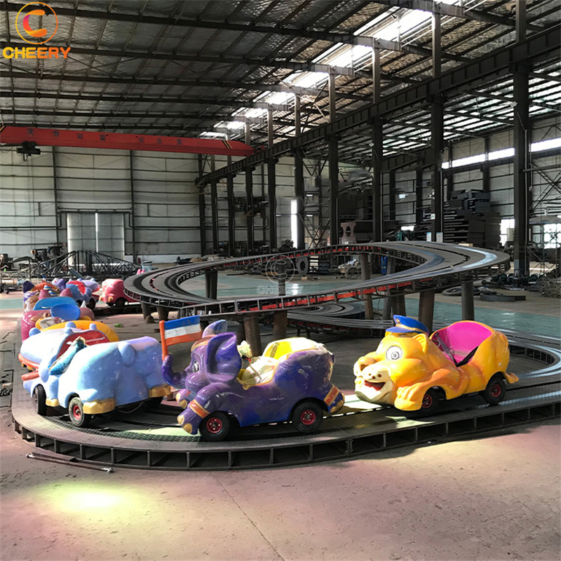 Kids Amusement Ride Fire Truck Mini Shuttle Convoy Train Ride for Sale