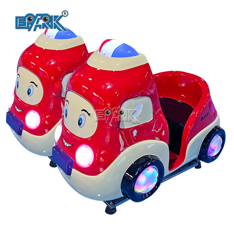 Outdoor Kiddie Ride Swing Machine Little Red Police Car Kiddy Ride for Shopping Mall
