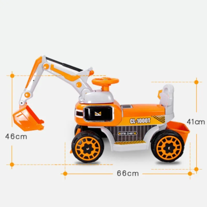 Excavator Toy View 1