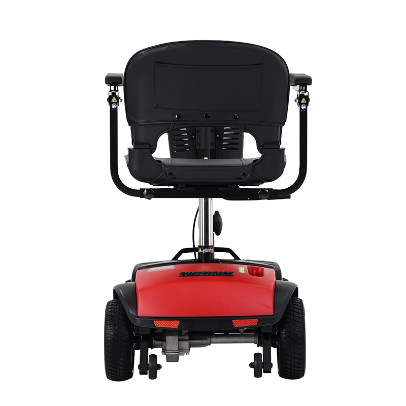 Folding Power 24V/200W Motor Lead-Acid 24V12ah Battery Disabled Handicap Adult Electric Mobility Scooter for Kids Disabled with Seat