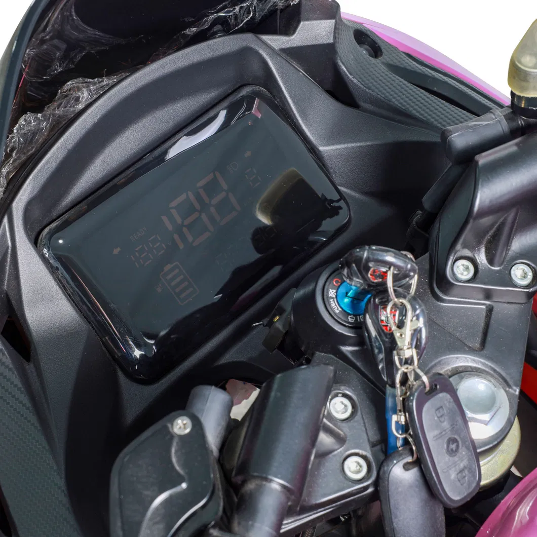 Electric Motorcycle Side View