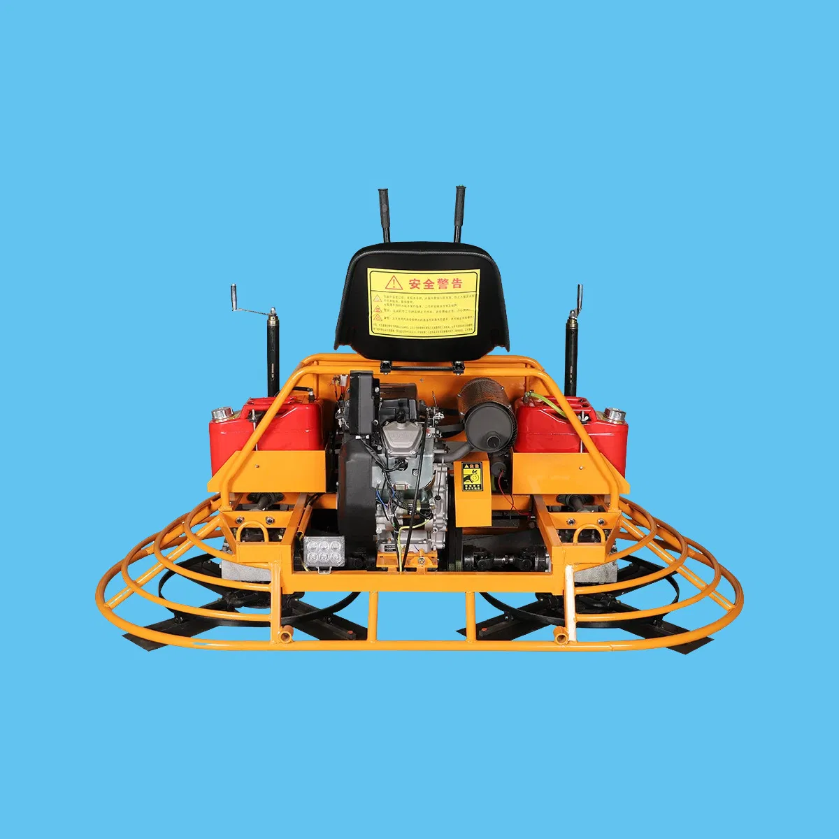 Simple Operation Construction Power Trowel 34*15mm Blade Road Ride-on Power Trowel