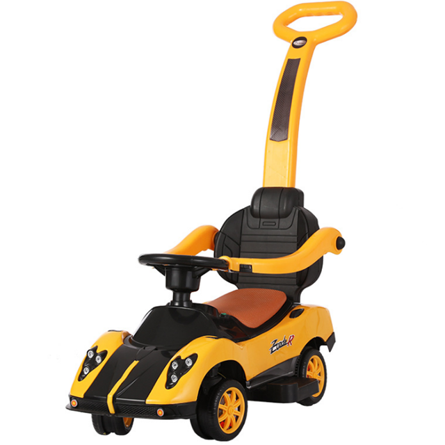 Latest Model Children Toddlers Ride on Toy Baby Slide Car with Push Handle