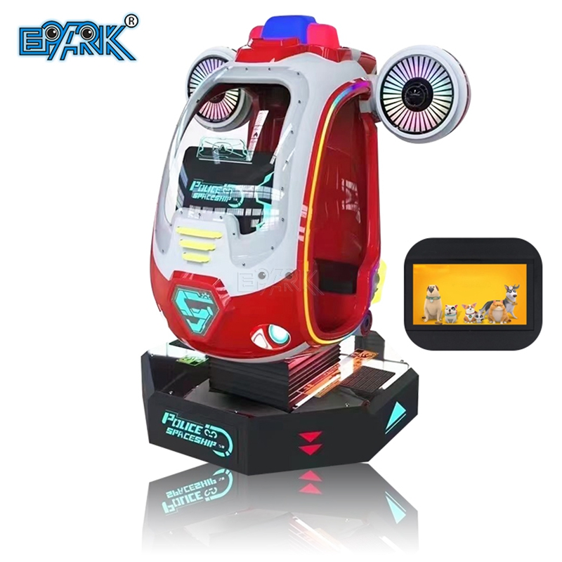 Indoor Playground Space Ship Electric Kiddie Ride