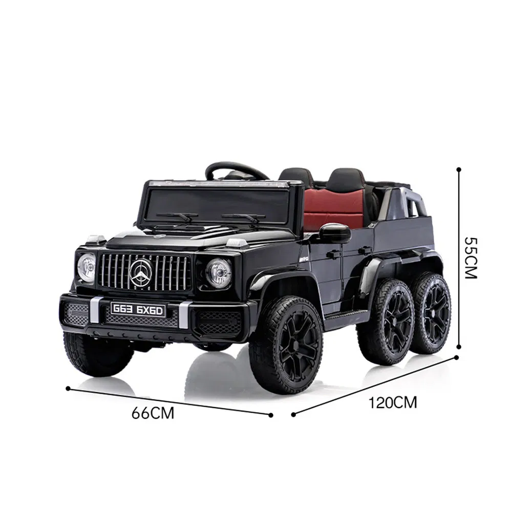 Children Electric Ride-on Adult Compatible Multi-Tire Baby Toy Boys Girls Remote Control Double Seater off-Road Vehicle