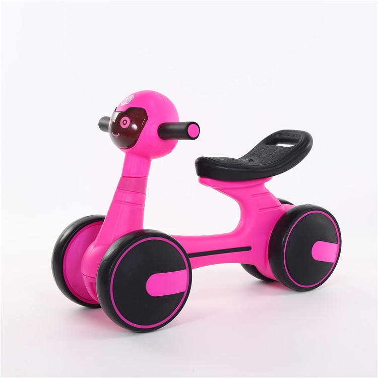 UK Market CE Kids Ride on Car Baby Balance Bicycle Walker Mini Pedal Go Kart Toy Car with LED Music Bike for 1-2 Years Old Child