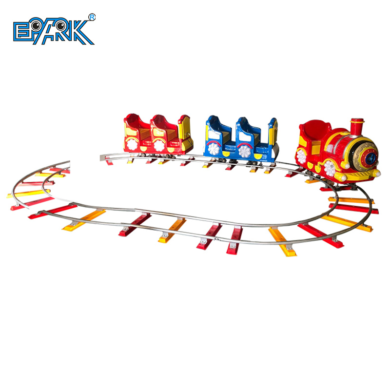 Amusement Park Rides Track My Train with 5 Seats Children Outdoor Playground Ride