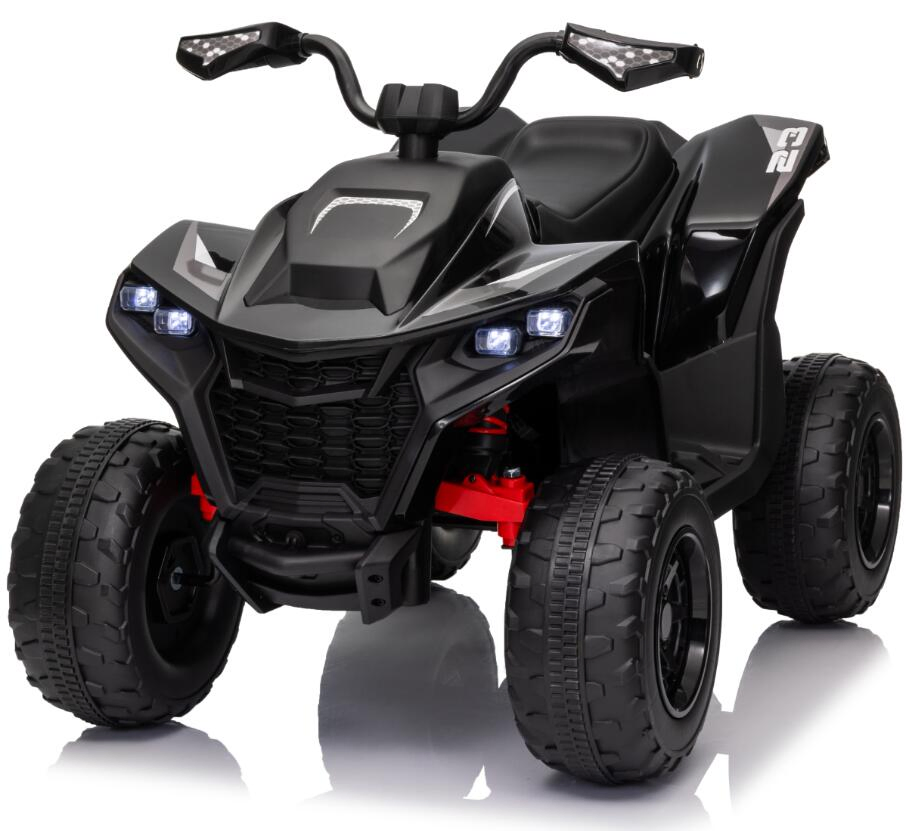 Kids Ride on Car Rechargeable Battery Powered ATV with 4 Spring-Suspension Wheels