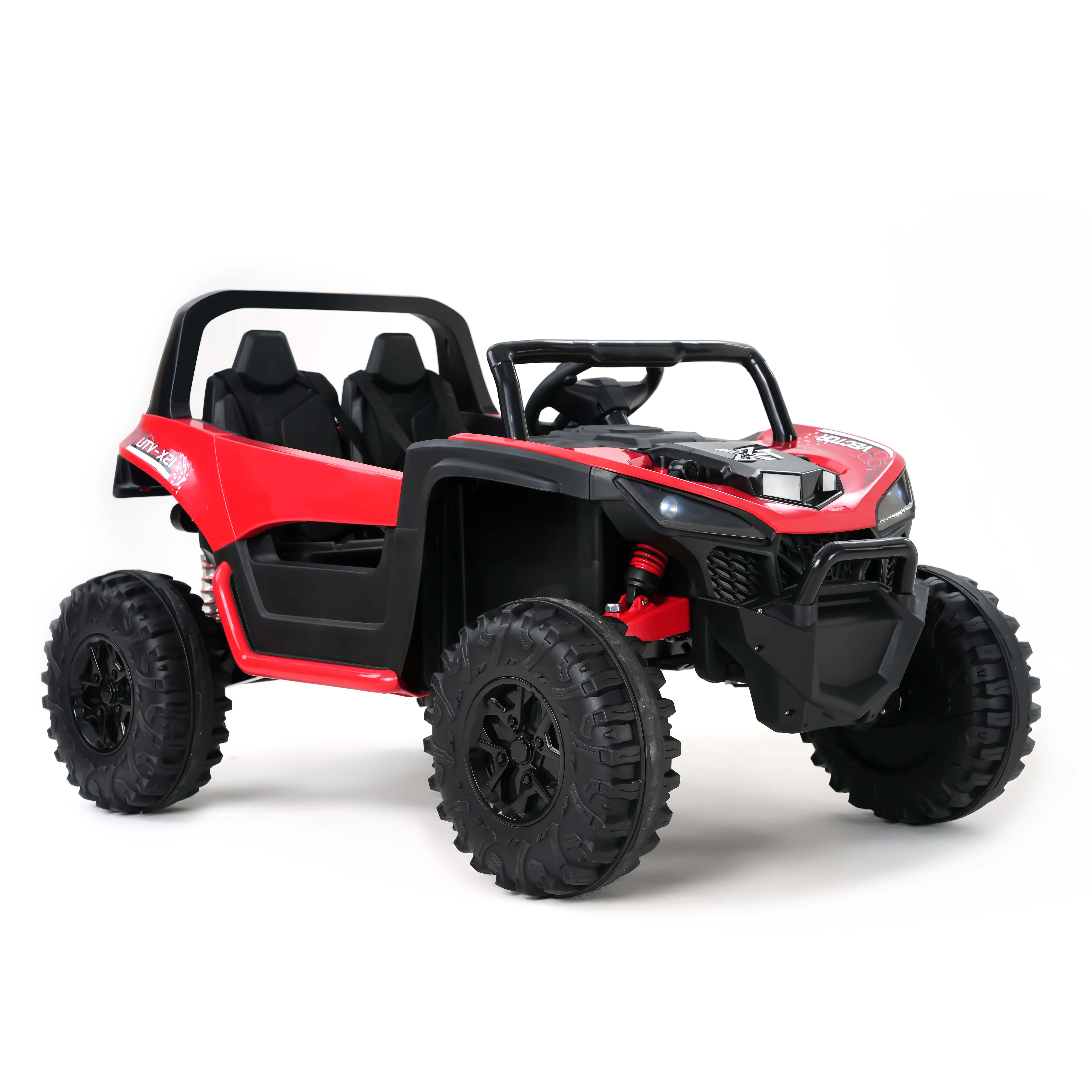 Pink Ride-on Car 2-Seater Kids UTV with Remote Control Fun