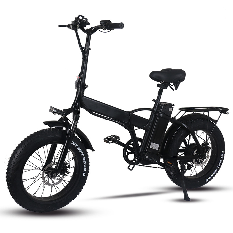 Engtian 350W Moped Bike Foldable for Kids Electric Bicycle Mini Lithium Battery 48V One Seat