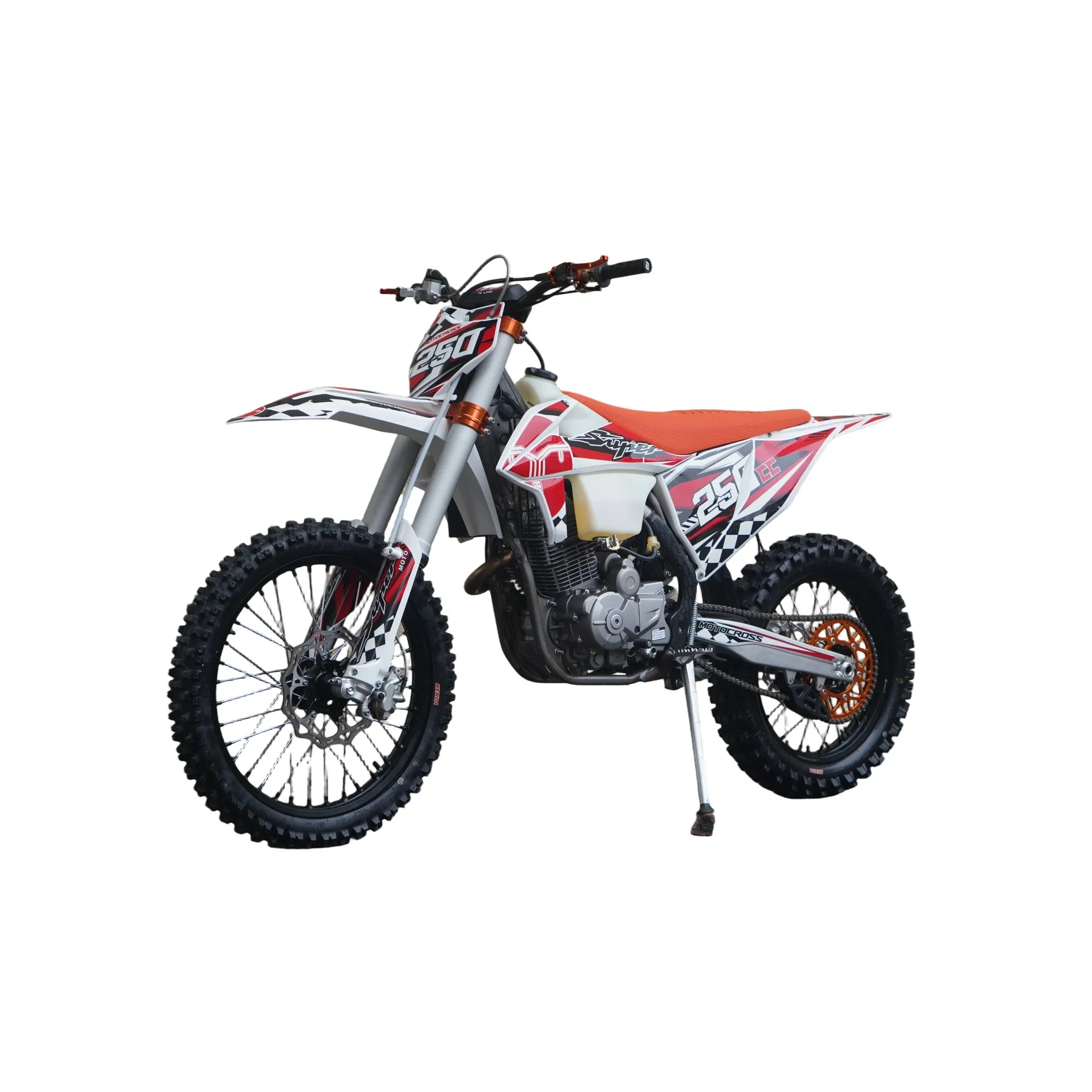 Sturdy Frame High Speed Strong Power 125cc Motorbike 2 Stroke Adventure off Road Pit Sport Electric Mini Hot Sale Dirt Bike 300cc 250cc Enduro Bike Motorcycle