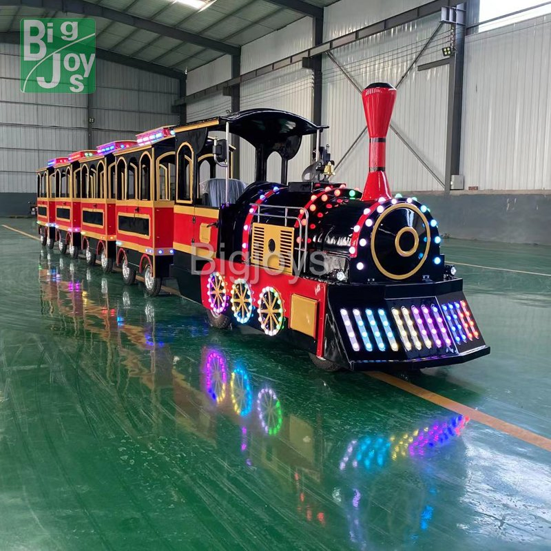 Outdoor Amusement Park Rides Classical Trackless Train for Kids on Sale
