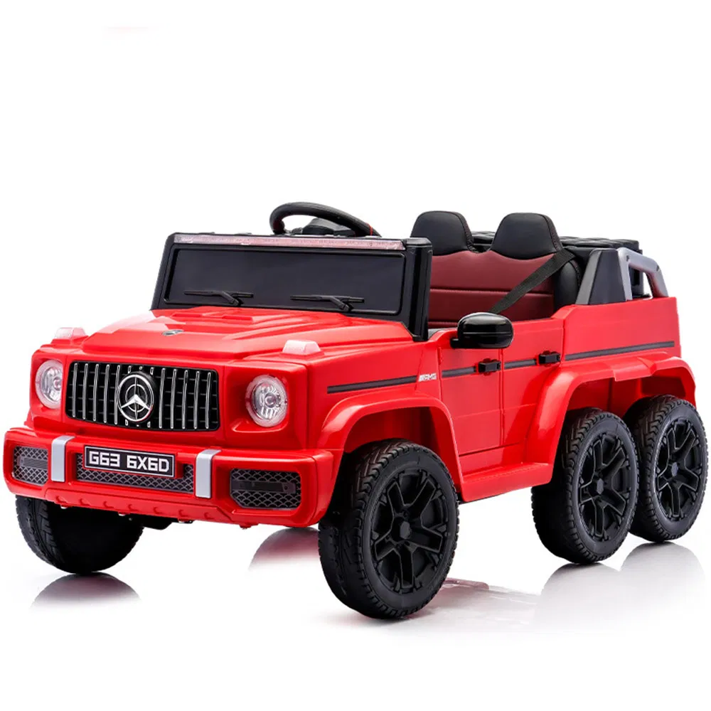 Children Electric Ride-on Adult Compatible Multi-Tire Baby Toy Boys Girls Remote Control Double Seater off-Road Vehicle