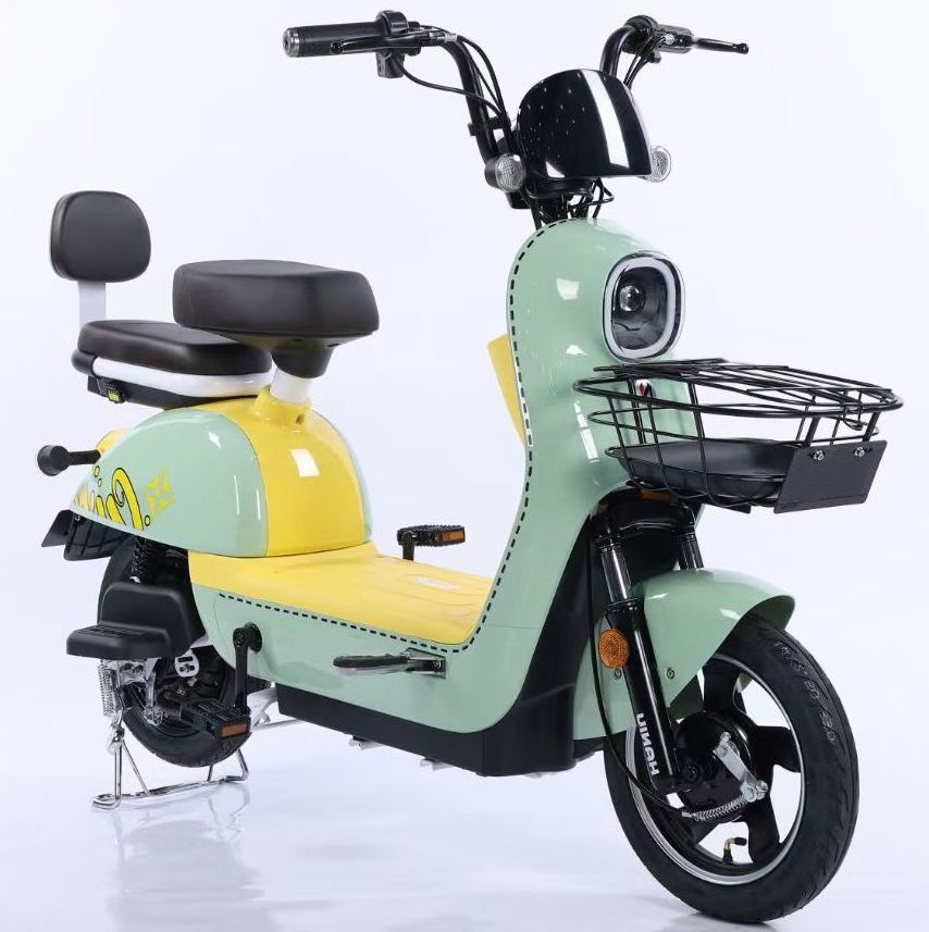 Fashion 14inch Bicycle 48V 350W Motor Electric Bike for Picking up Kids