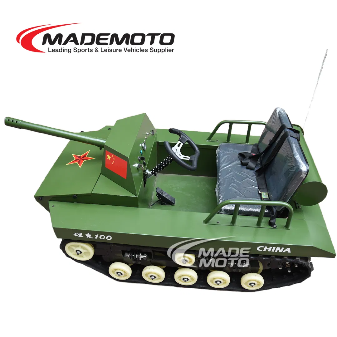 Top-Rated Amusement Park Electric Toy Tank Rentals Rides for Children