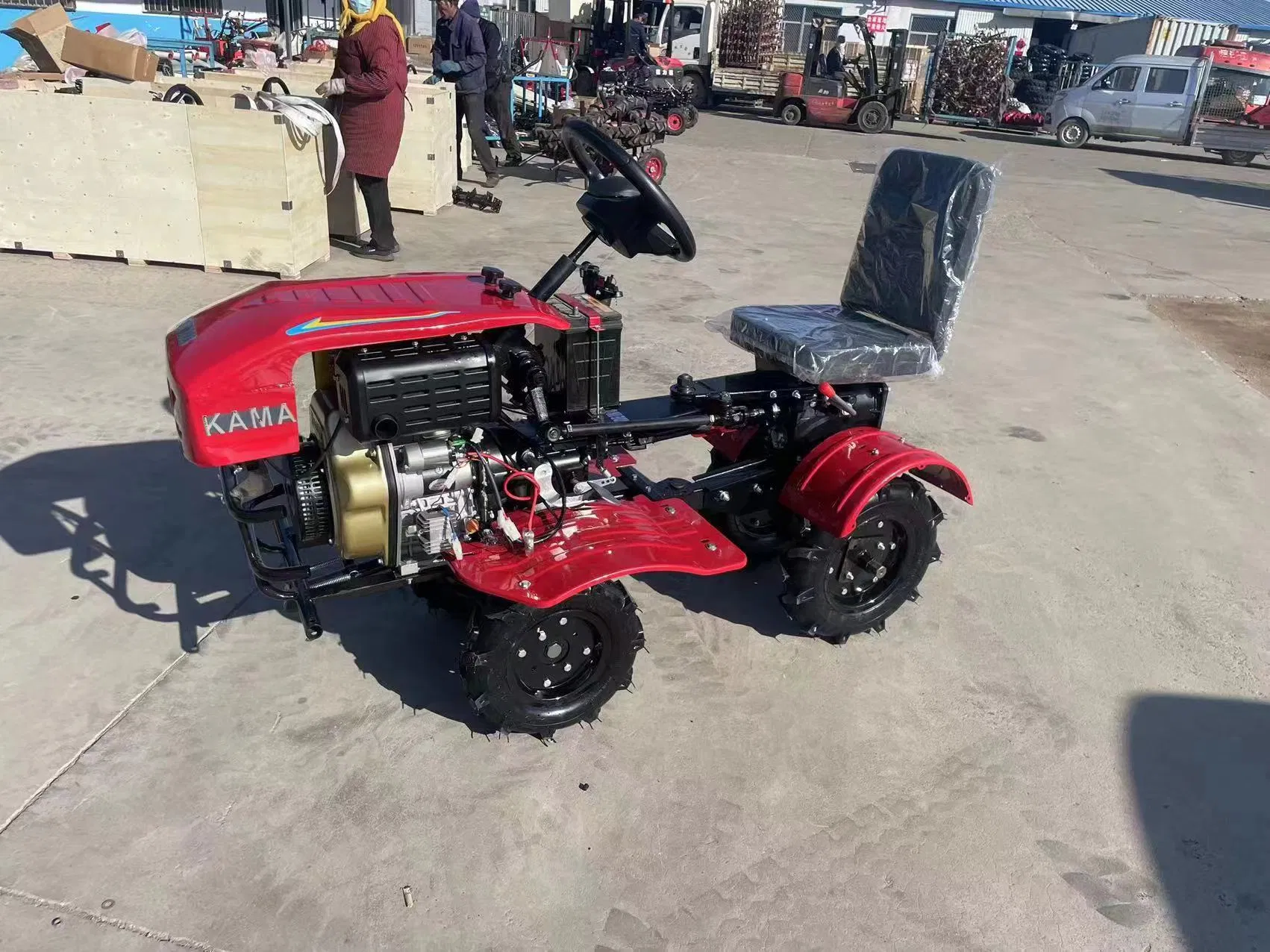 New Condition Ride-on Rotary Tiller for Garden Professionals