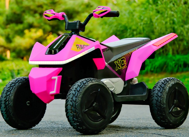 Ride on ATV/Quad Bike with 2.4G Remote Control Colorful, Swing Function, Cellphone Control, 3 Speeds ATV