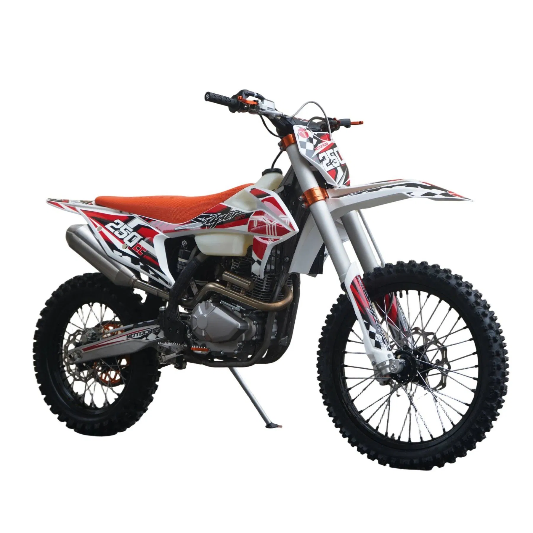 Sturdy Frame High Speed Strong Power 125cc Motorbike 2 Stroke Adventure off Road Pit Sport Electric Mini Hot Sale Dirt Bike 300cc 250cc Enduro Bike Motorcycle