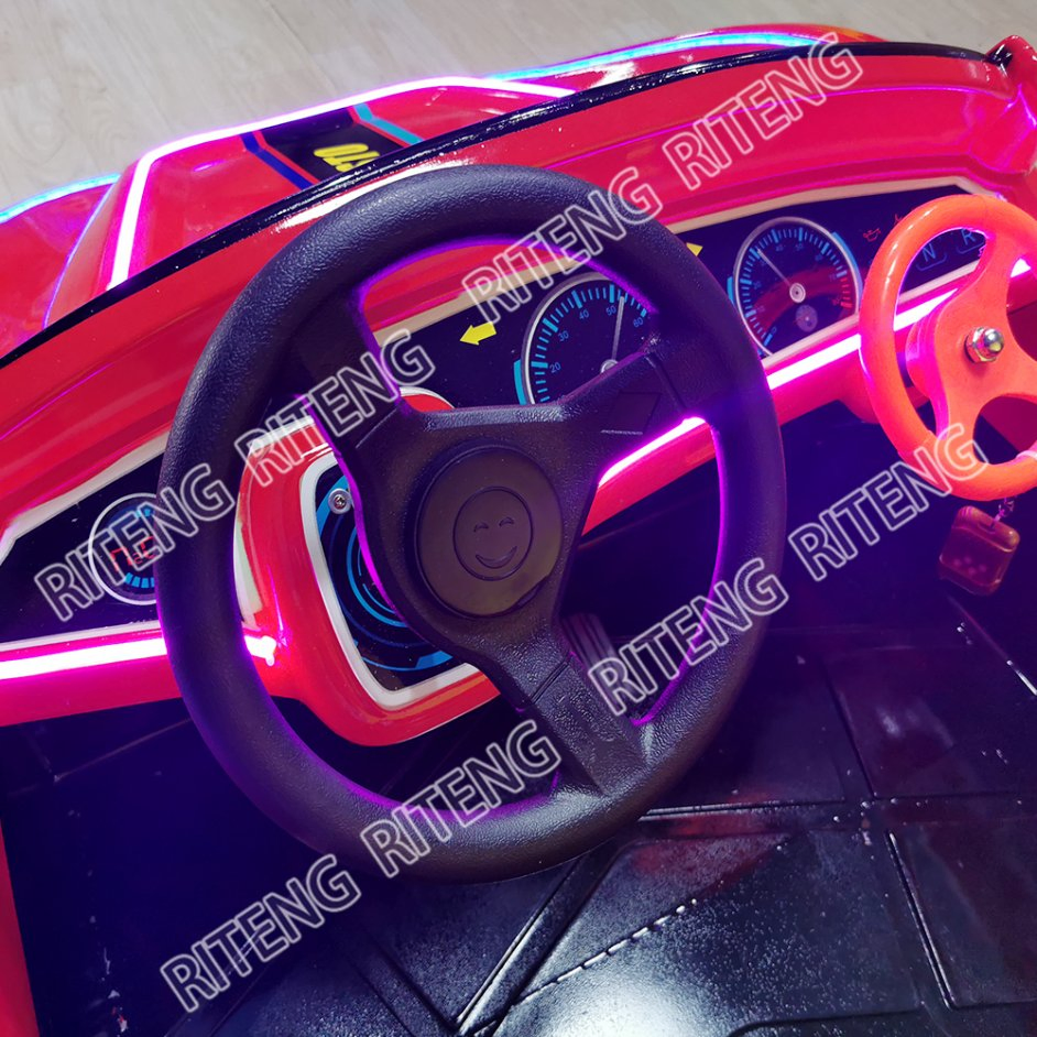 Mini Ride on Car Amusement Park Indoor Rechargeable Battery Remote Control Automatic Vehicles Car Toy Ride on 12V for Kids