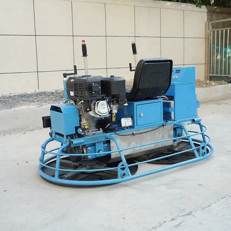 High Quality Construction Gasoline Engine Ride on Power Trowel Concrete Finishing Machine