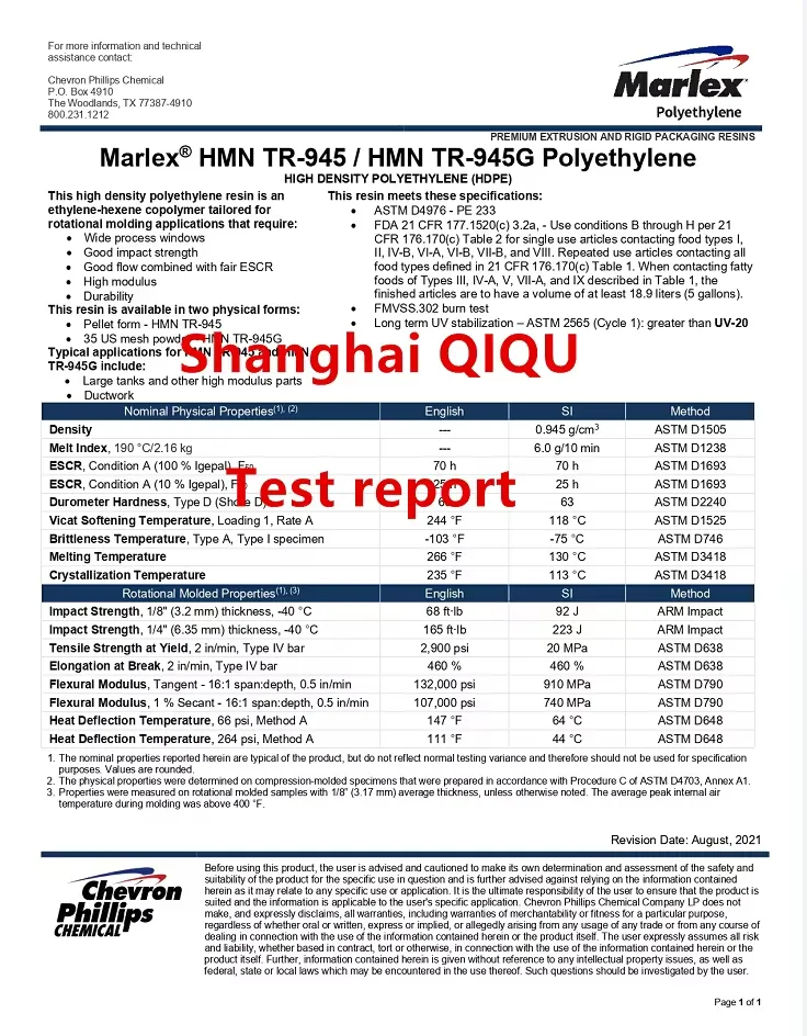 Material Certification