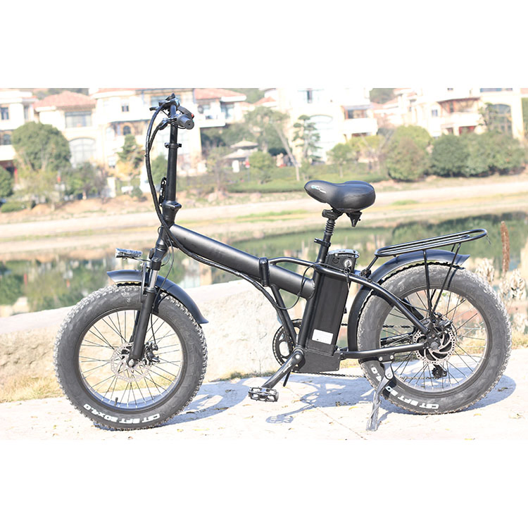 Engtian 350W Moped Bike Foldable for Kids Electric Bicycle Mini Lithium Battery 48V One Seat