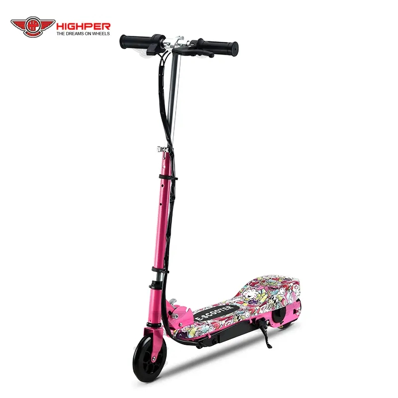 Small Two Wheel 120W24V Electric Scooter Foldable for Kids