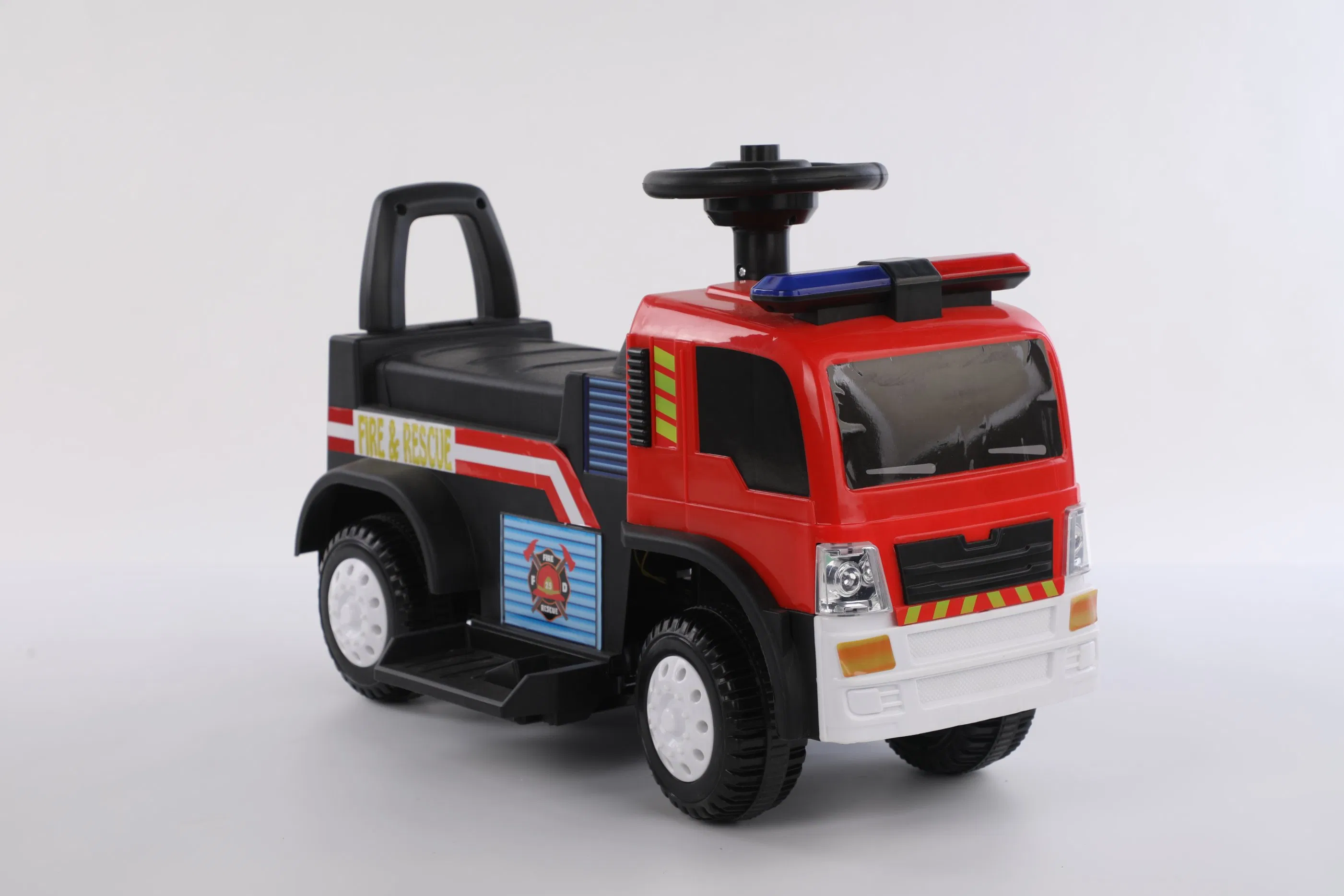 Ride on Fire Car Safety Police Wheels with Lights &amp; Sounds