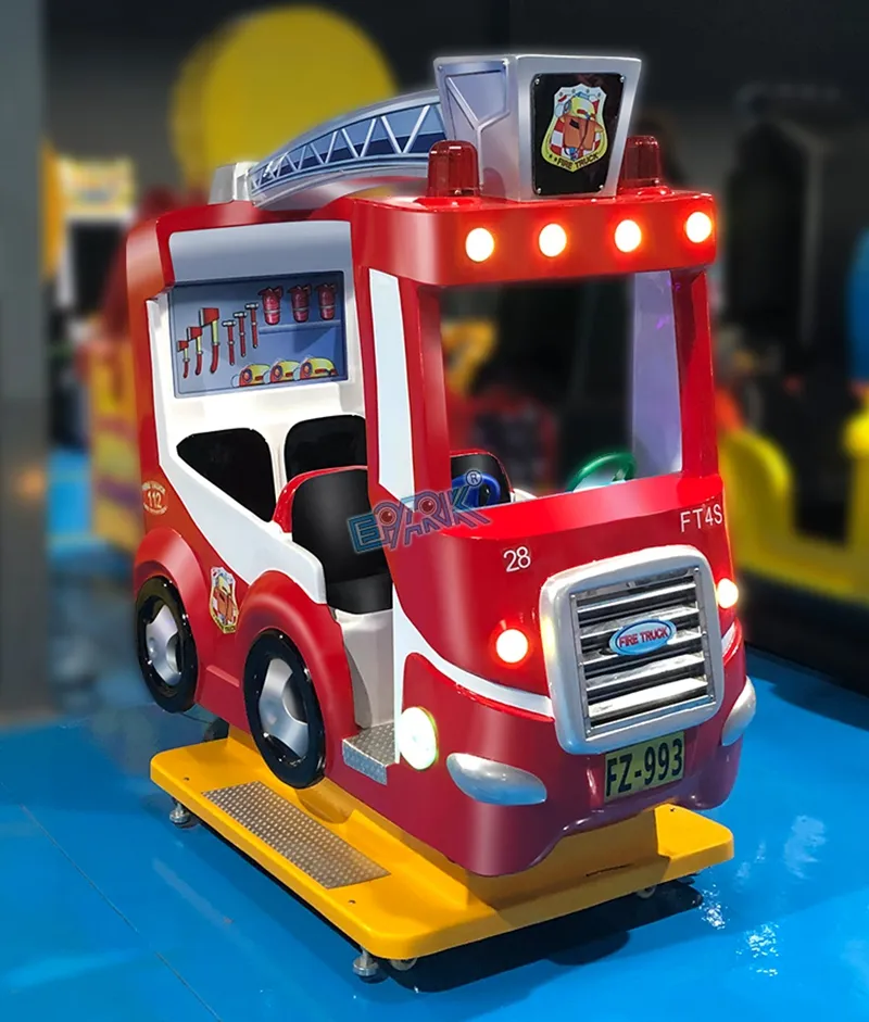 Fire Truck Kiddie Ride 6