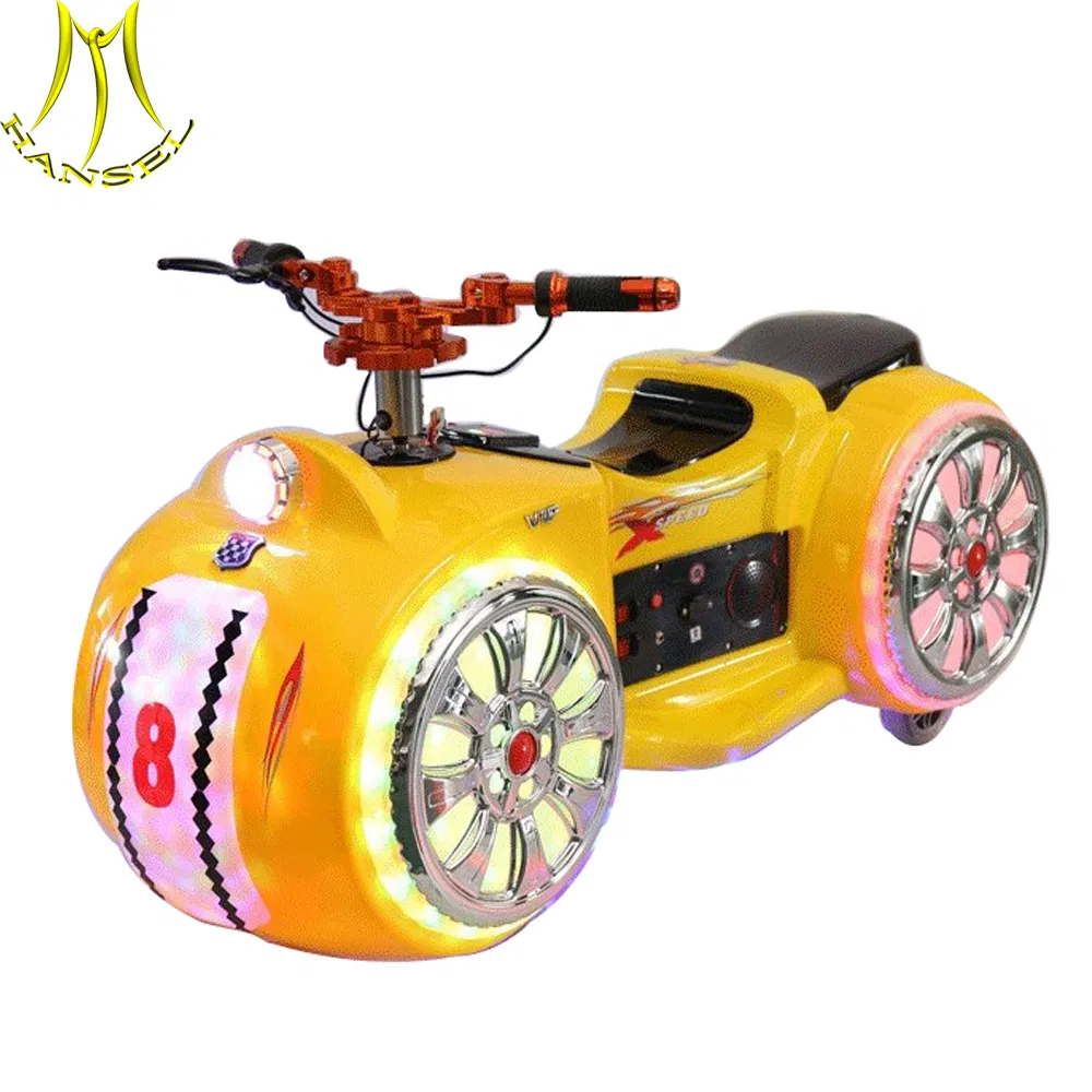 Hansel Shopping Mall Kids Battery Operated 12V Amusement Ride on Motor Bike