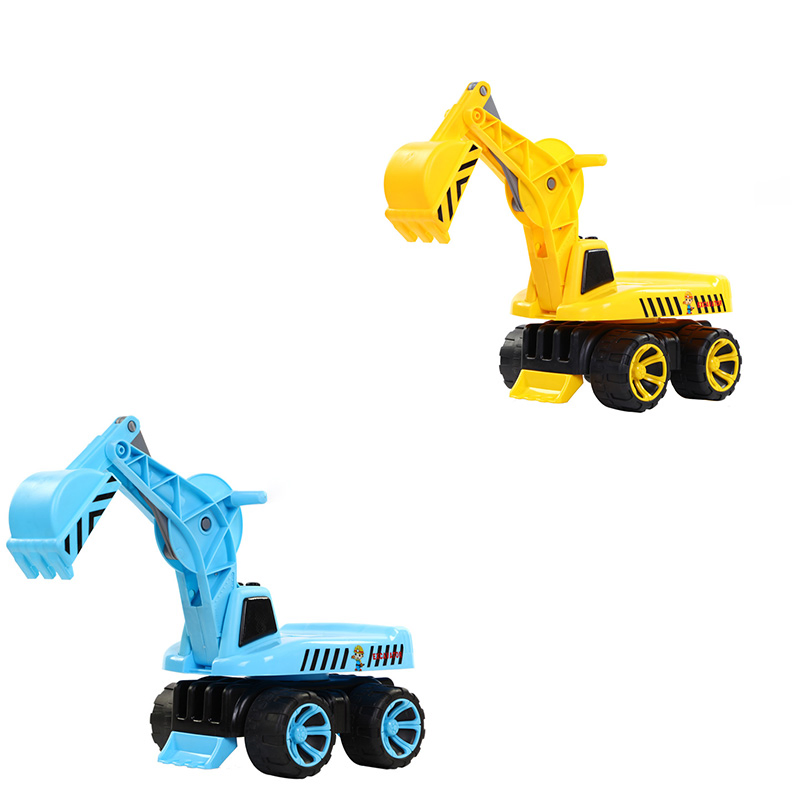 Popular Sliding Excavator Kid Toy Music Hand Push Ride on Cars for Children