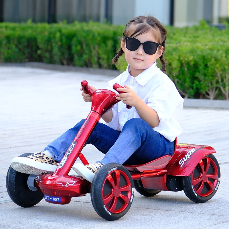 Drift Children Ride on Electric Pedal Kids Racing Electric Go-Kart Car
