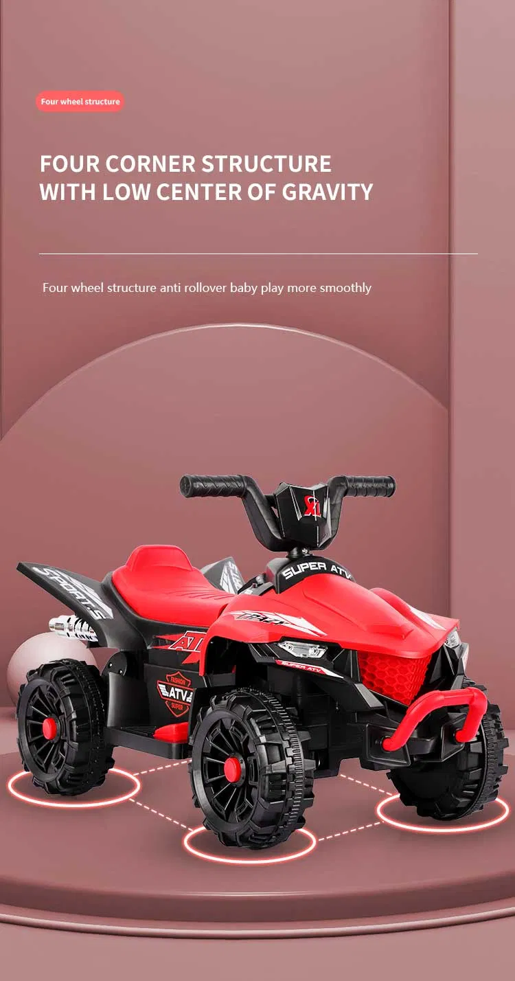 Electric ATV Back View