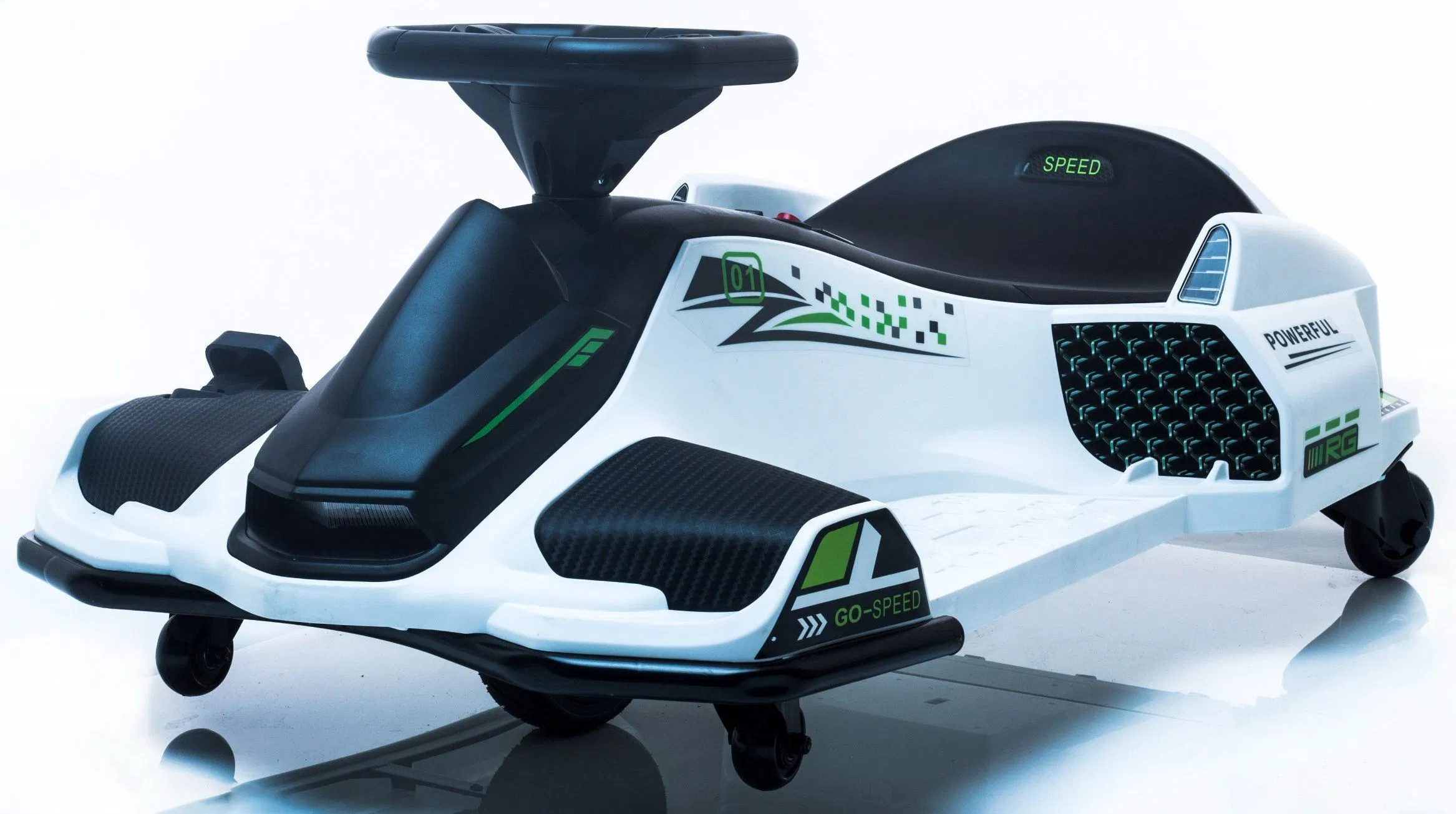 Ride on Drift Car 24V Model Electric Drift Function, Safe Speed Control, 24V Battery &amp; MP3 Port Go Kart