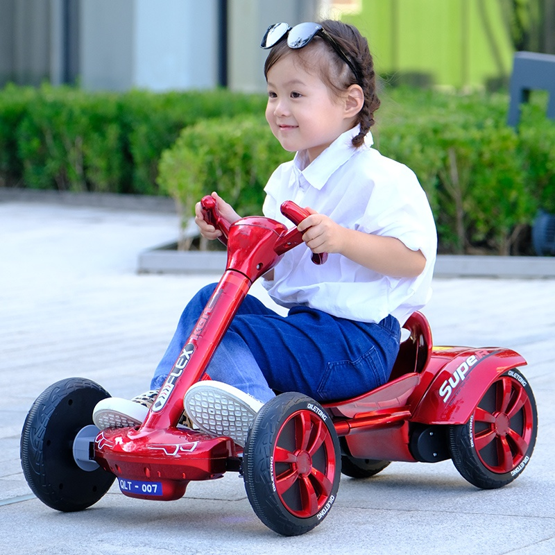 Drift Children Ride on Electric Pedal Kids Racing Electric Go-Kart Car