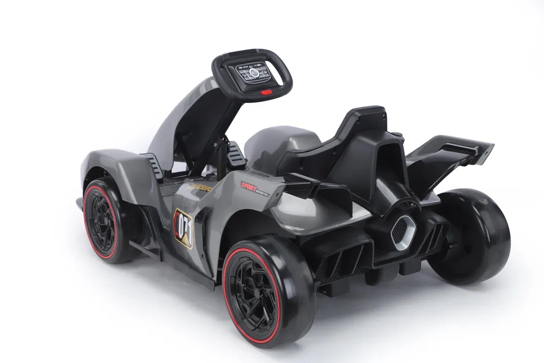 Bumper car steering detail