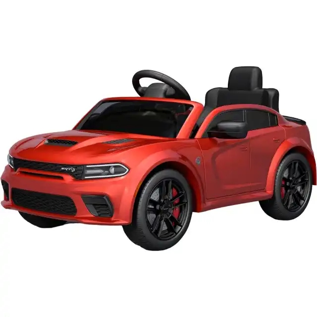 Newest Licensed Dodge 12 Volt Battery Toy Car Kids Electric Car with Remote Control Ride on Car for Kids to Drive