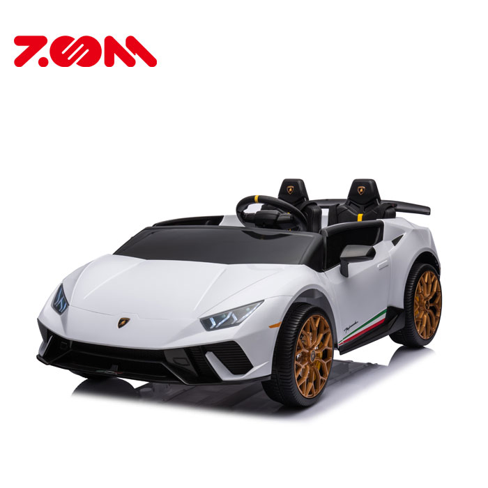 2023 High-Quality Licensed Lamborghini 2 Seater with 2 Children Ride on Car