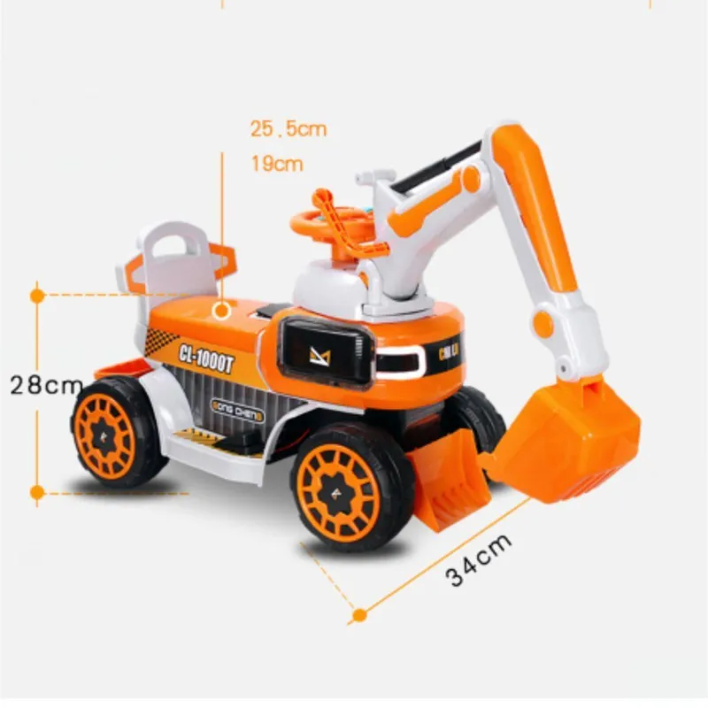 Excavator Toy View 2