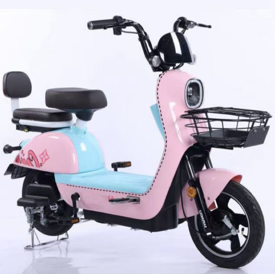 Fashion 14inch Bicycle 48V 350W Motor Electric Bike for Picking up Kids