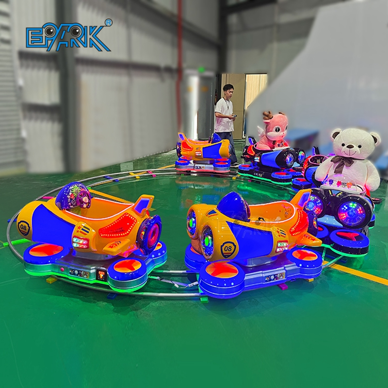 6 Players Electric Train Indoor Outdoor Playground Kids Ride Electric Train