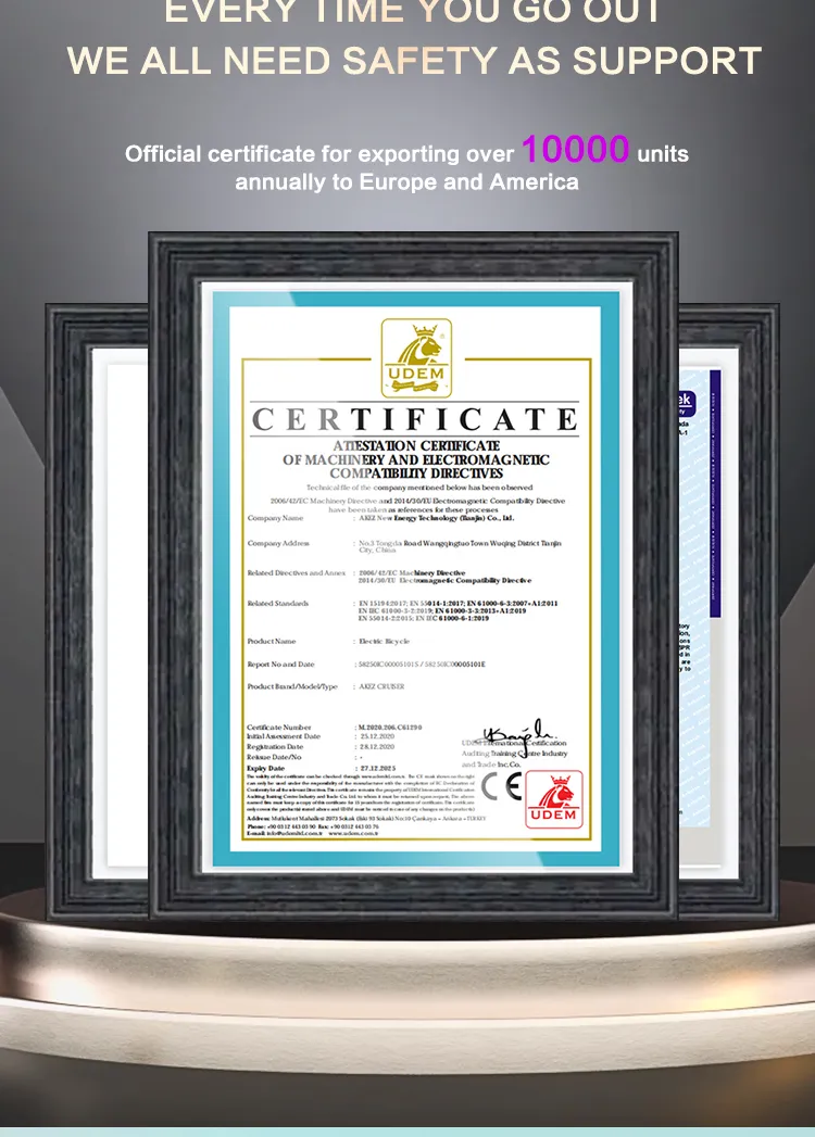 Kids Electric Bike Safety Design